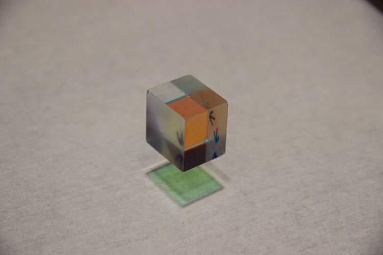 Deepening the polarizing prism of the light gel